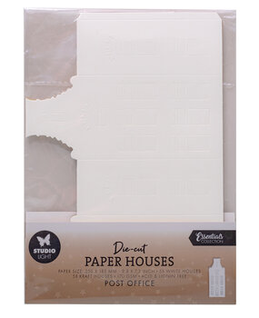 Studio Light Post Office Christmas Die-cut Paper Houses (SL-ES-PS58) Studio Light Post Office Christmas Die-cut Paper Houses (SL-ES-PS58)