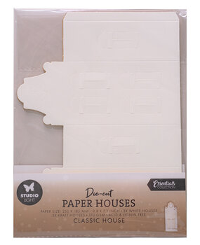 Studio Light Classic House Christmas Die-cut Paper Houses (SL-ES-PS56)