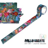 Aall and Create Layer-It-Up Washi Tape 25mm 10m Jarred Blooms (AALL-MT-128)