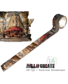 Aall and Create Layer-It-Up Washi Tape 25mm 10m Parisian Bloomscape (AALL-MT-133) Aall and Create Layer-It-Up Washi Tape 25mm 10m Parisian Bloomscape (AALL-MT-133)