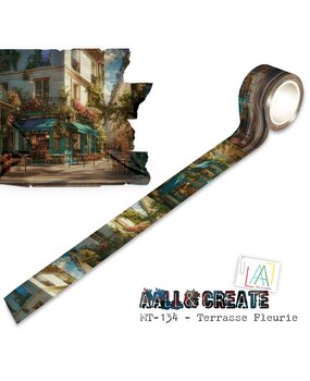 Aall and Create Layer-It-Up Washi Tape 25mm 10m Terrasse Fleurie (AALL-MT-134) Aall and Create Layer-It-Up Washi Tape 25mm 10m Terrasse Fleurie (AALL-MT-134)