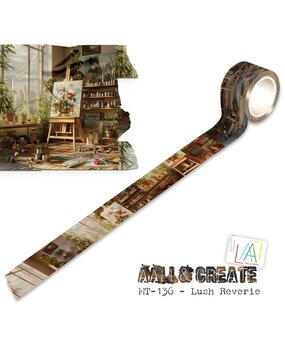 Aall and Create Layer-It-Up Washi Tape 25mm 10m Lush Reverie (AALL-MT-136) Aall and Create Layer-It-Up Washi Tape 25mm 10m Lush Reverie (AALL-MT-136)