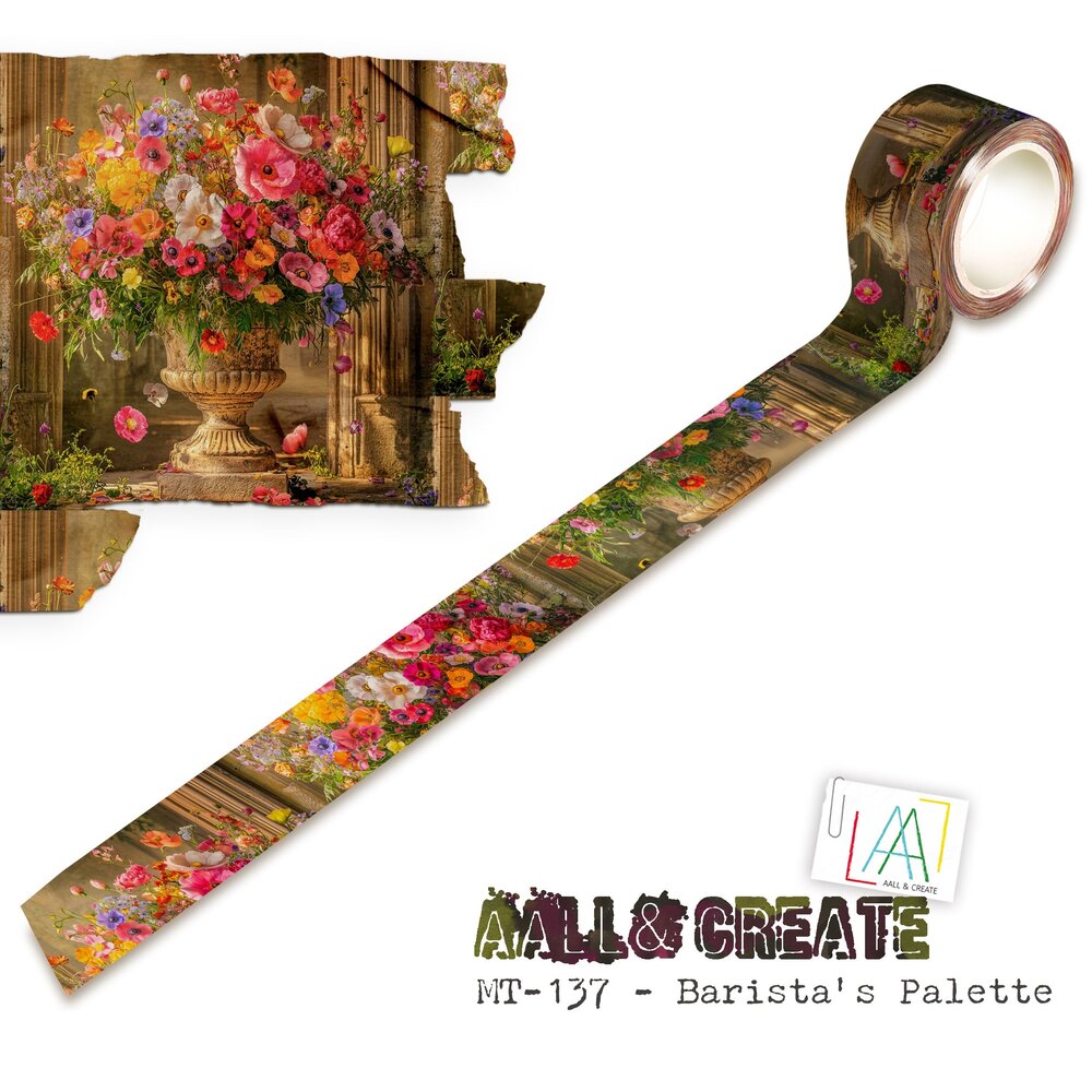 Aall and Create Layer-It-Up Washi Tape 25mm 10m Barista's Palette (AALL-MT-137) Aall and Create Layer-It-Up Washi Tape 25mm 10m Barista's Palette (AALL-MT-137)