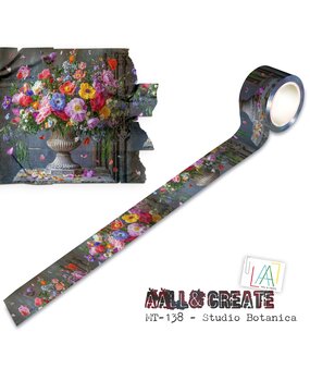Aall and Create Layer-It-Up Washi Tape 25mm 10m Studio Botanica (AALL-MT-138) Aall and Create Layer-It-Up Washi Tape 25mm 10m Studio Botanica (AALL-MT-138)