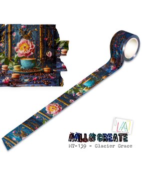 Aall and Create Layer-It-Up Washi Tape 25mm 10m Glacier Grace (AALL-MT-139) Aall and Create Layer-It-Up Washi Tape 25mm 10m Glacier Grace (AALL-MT-139)