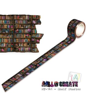 Aall and Create Layer-It-Up Washi Tape 25mm 10m Shelf Stories (AALL-MT-141) Aall and Create Layer-It-Up Washi Tape 25mm 10m Shelf Stories (AALL-MT-141)