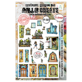 Aall and Create AALLtropolis Stamp Set A5 Neighbour Notes (AALL-TP-1303)