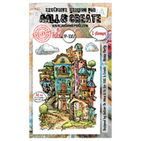 Aall and Create AALLtropolis Stamp Set A6 House Party (AALL-TP-1307)