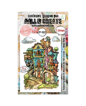 Aall and Create AALLtropolis Stamp Set A6 House Party (AALL-TP-1307) Aall and Create AALLtropolis Stamp Set A6 House Party (AALL-TP-1307)