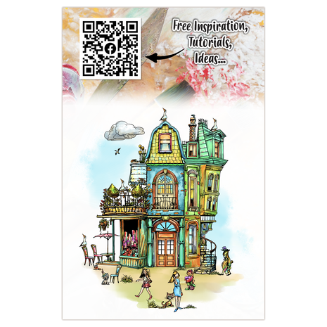 Aall and Create AALLtropolis Stamp Set A5 Neighbour Notes (AALL-TP-1303) Aall and Create AALLtropolis Stamp Set A5 Neighbour Notes (AALL-TP-1303)