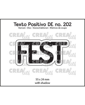 Crealies Texto Positivo Stansen German Fest (POSDE202)