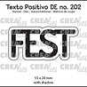 Crealies Texto Positivo Stansen German Fest (POSDE202)