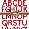 Crealies Alfies Dies XL No. 4 Capitals (CLALFXL04)