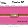 Crealies Cardzz Dies Mini Slimline w/ Postage Stamp Border (CLCZ93) Crealies Cardzz Dies Mini Slimline w/ Postage Stamp Border (CLCZ93)