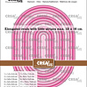 Crealies Crea-Nest-Lies XXL Stansen No. 175 Uitgerekte Ovalen met Kleine Streepjes (CLNestXXL175) Crealies Crea-Nest-Lies XXL Stansen No. 175 Uitgerekte Ovalen met Kleine Streepjes (CLNestXXL175)