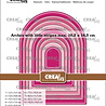 Crealies Crea-Nest-Lies XXL Dies No. 176 Arches w/ Little Stripes (CLNestXXL176) Crealies Crea-Nest-Lies XXL Dies No. 176 Arches w/ Little Stripes (CLNestXXL176)