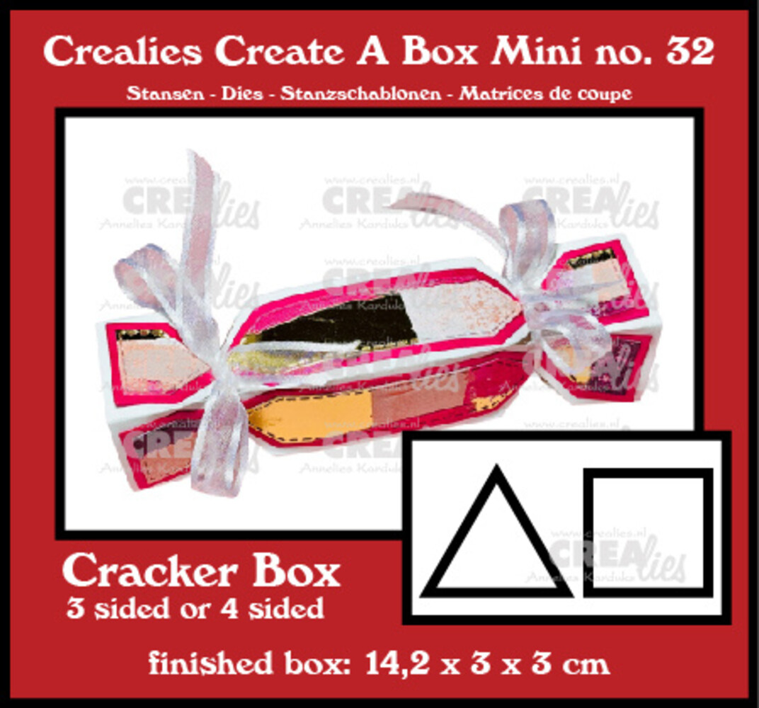 Crealies Create A Box Mini Stansen Cracker (CCABM32)