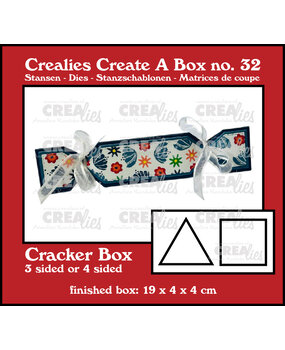 Crealies Create A Box Stansen Cracker (CCAB32)