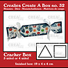 Crealies Create A Box Dies Crackerbox (3 & 4 sides) (CCAB32)