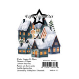 Paper Favourites Die-Cuts A7 Winter Houses #1 (28pcs) (PFD021)