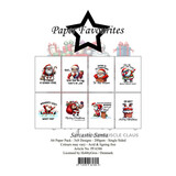 Paper Favourites Sarcastic Santa A6 Paper Pad (PFA586)