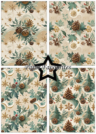 Paper Favourites Pinecones A5 Paper Pad (PFA188)