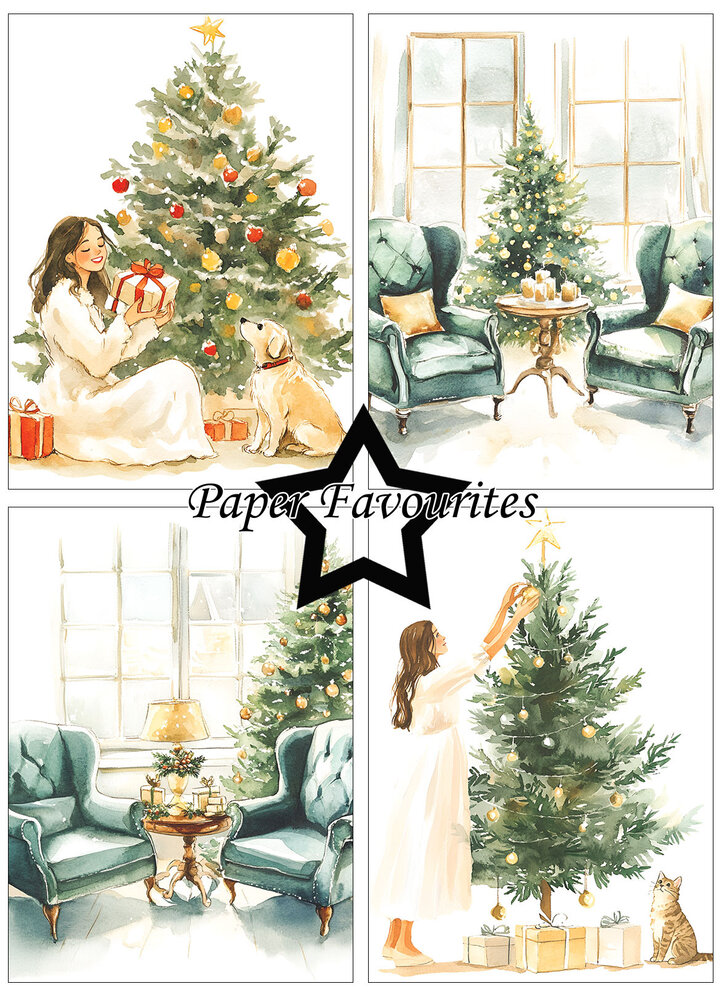 Paper Favourites Cozy Christmas A6 Paper Pad (PFA585)