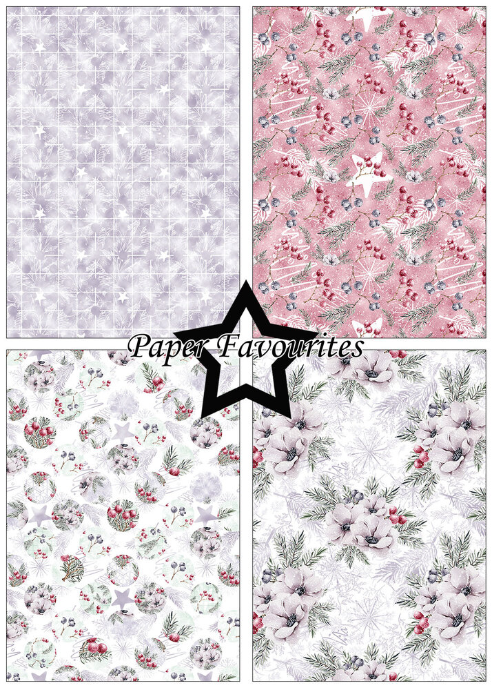 Paper Favourites Bright and Berry A5 Paper Pad (PFA186)