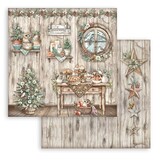 Stamperia The Owl's House 12x12 Inch Paper Sheet Table (10 pcs) (SBB1091)