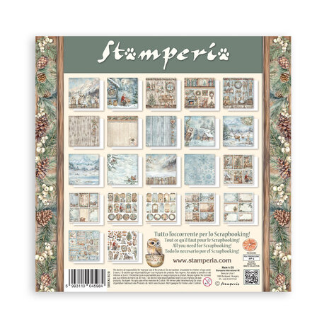 Stamperia The Owl's House 12x12 Inch Paper Pack Maxi (Single Face) (SBBXLB28) Stamperia The Owl's House 12x12 Inch Paper Pack Maxi (Single Face) (SBBXLB28)