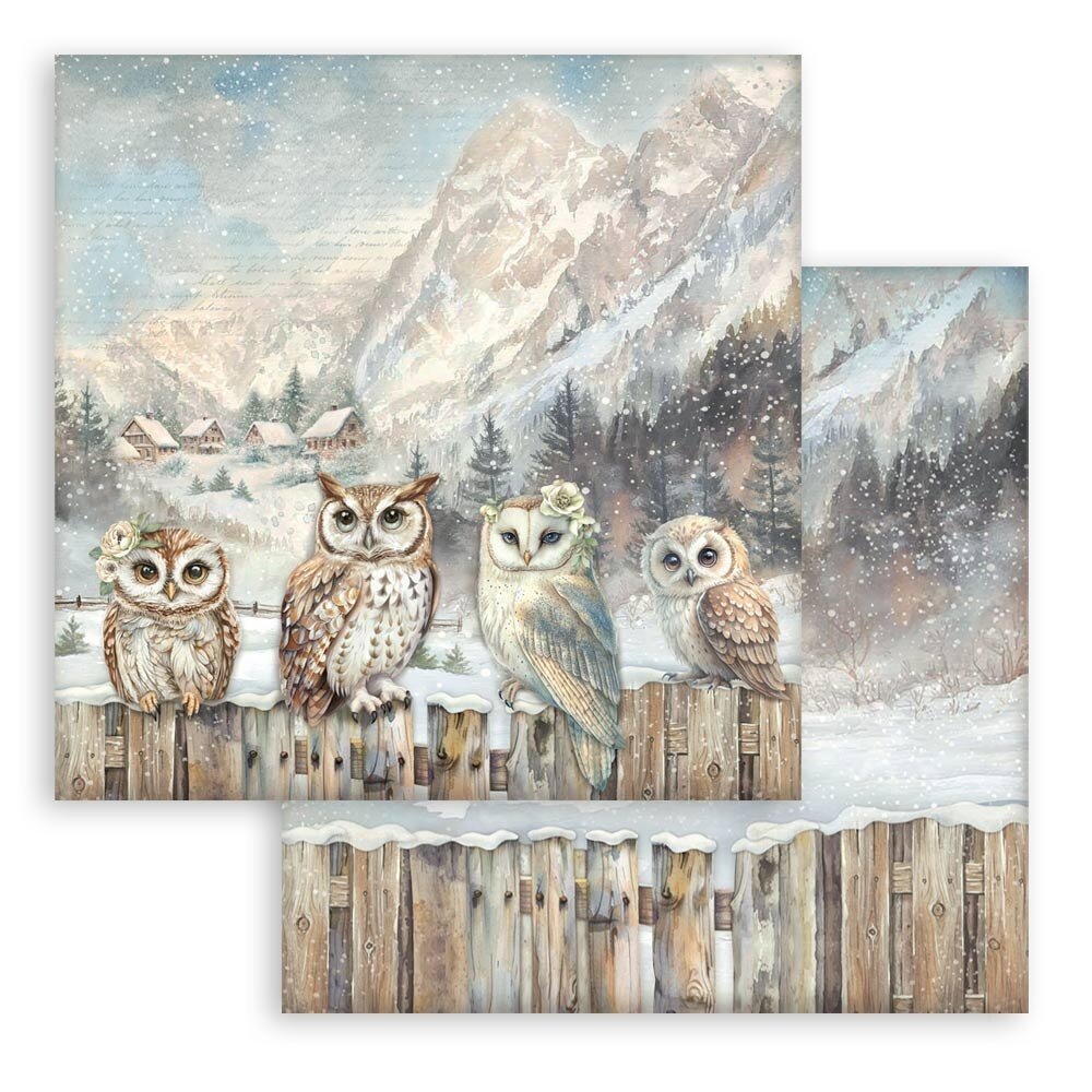 Stamperia The Owl's House 12x12 Inch Paper Pack (SBBL174) Stamperia The Owl's House 12x12 Inch Paper Pack (SBBL174)