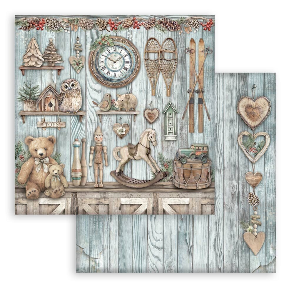 Stamperia The Owl's House 12x12 Inch Paper Pack (SBBL174) Stamperia The Owl's House 12x12 Inch Paper Pack (SBBL174)