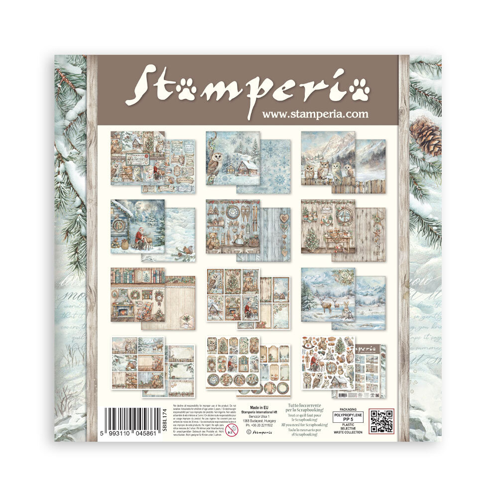 Stamperia The Owl's House 12x12 Inch Paper Pack (SBBL174) Stamperia The Owl's House 12x12 Inch Paper Pack (SBBL174)