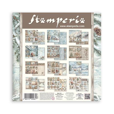 Stamperia The Owl's House 12x12 Inch Paper Pack (SBBL174) Stamperia The Owl's House 12x12 Inch Paper Pack (SBBL174)
