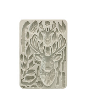 Stamperia The Owl's House A5 Silicon Mould Deer (KACMA542)