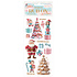 Candy Christmas Rub-on 4x8,5 Inch Santa Claus (DFLRB173) Candy Christmas Rub-on 4x8,5 Inch Santa Claus (DFLRB173)