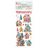 Candy Christmas Rub-on 4x8,5 Inch Marzipan Houses (DFLRB176) Candy Christmas Rub-on 4x8,5 Inch Marzipan Houses (DFLRB176)