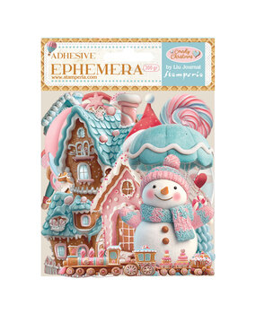 Stamperia Candy Christmas Ephemera (32pcs) (DFLCT66) (DISCONTINUED)