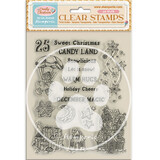 Stamperia Candy Christmas Clear Stamp (WTK223)