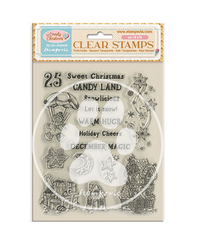 Stamperia Candy Christmas Clear Stamp (WTK223)