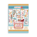 Stamperia Candy Christmas A5 Washi Pad (8pcs) (SBW22)