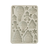Stamperia Candy Christmas A5 Silicon Mould Gingerbreads (KACMA583)