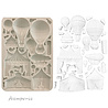 Stamperia Alice in Christmas A5 Silicon Mould Circus and Air Balloons (KACMA568) Stamperia Alice in Christmas A5 Silicon Mould Circus and Air Balloons (KACMA568)