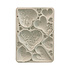 Alice in Christmas A5 Silicon Mould Simple Hearts (KACMA562)