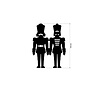 Stamperia Alice in Christmas MDF Crafty Shapes Blanks Soldiers (1pcs) (KLSM64) Stamperia Alice in Christmas MDF Crafty Shapes Blanks Soldiers (1pcs) (KLSM64)