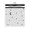 Stamperia Alice in Christmas Thick Stencil 12x12cm Stars and Moon (KSTDS57) Stamperia Alice in Christmas Thick Stencil 12x12cm Stars and Moon (KSTDS57)