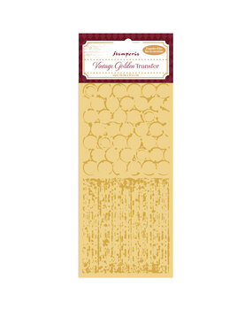 Stamperia Vintage Golden Transfer Backgrounds (DFLRGT03)