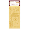 Stamperia Vintage Golden Transfer Merry Christmas (DFLRGT06) Stamperia Vintage Golden Transfer Merry Christmas (DFLRGT06)
