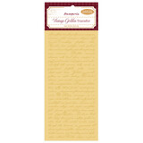 Stamperia Vintage Golden Transfer Writing (DFLRGT01)