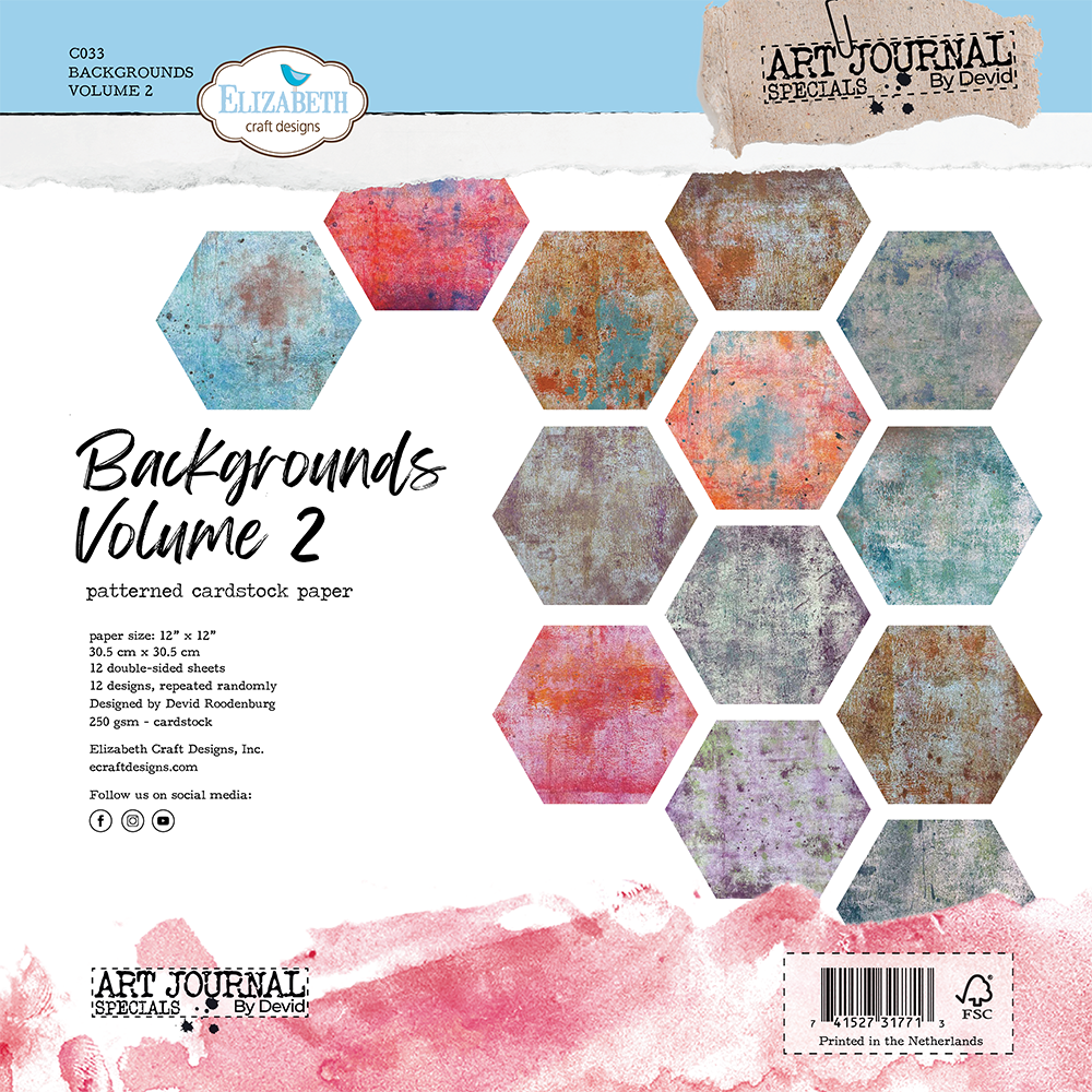 Elizabeth Craft Designs In the Garden 12x12 Inch Patterned Cardstock Paper Backgrounds Volume 2 (C033) Elizabeth Craft Designs In the Garden 12x12 Inch Patterned Cardstock Paper Backgrounds Volume 2 (C033)